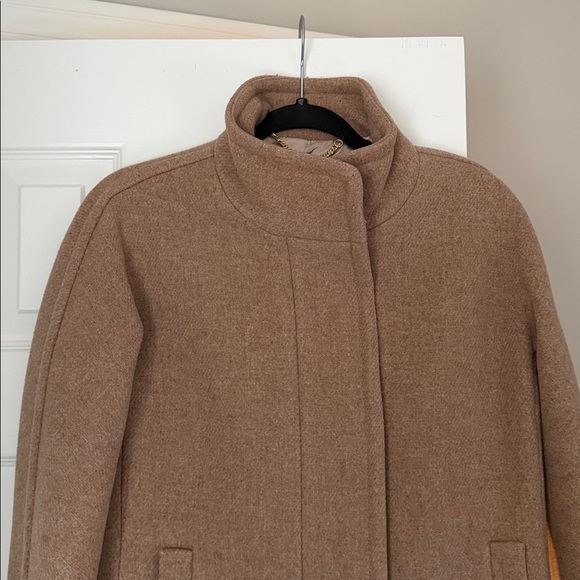 J. Crew Camel Pea Coat - Picture 2 of 5